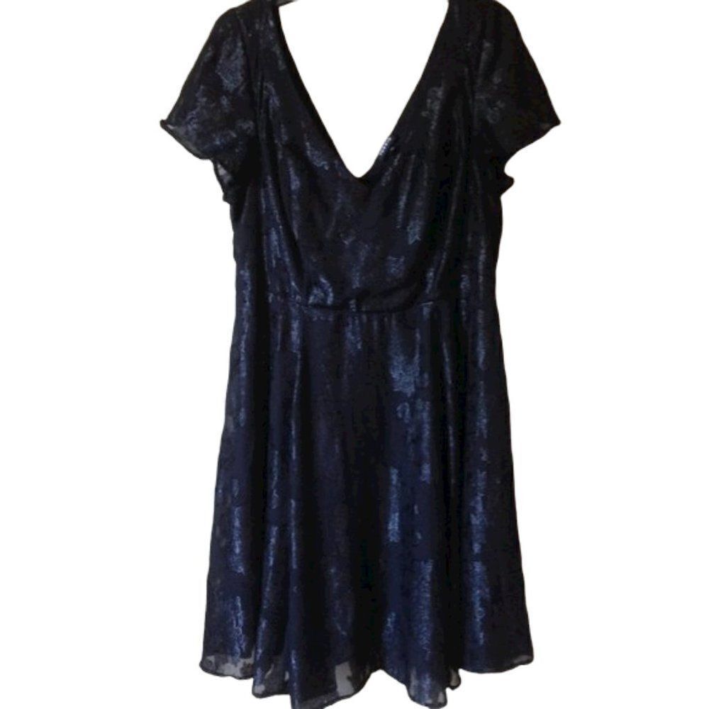 Shimmery Torrid Dress Black 10